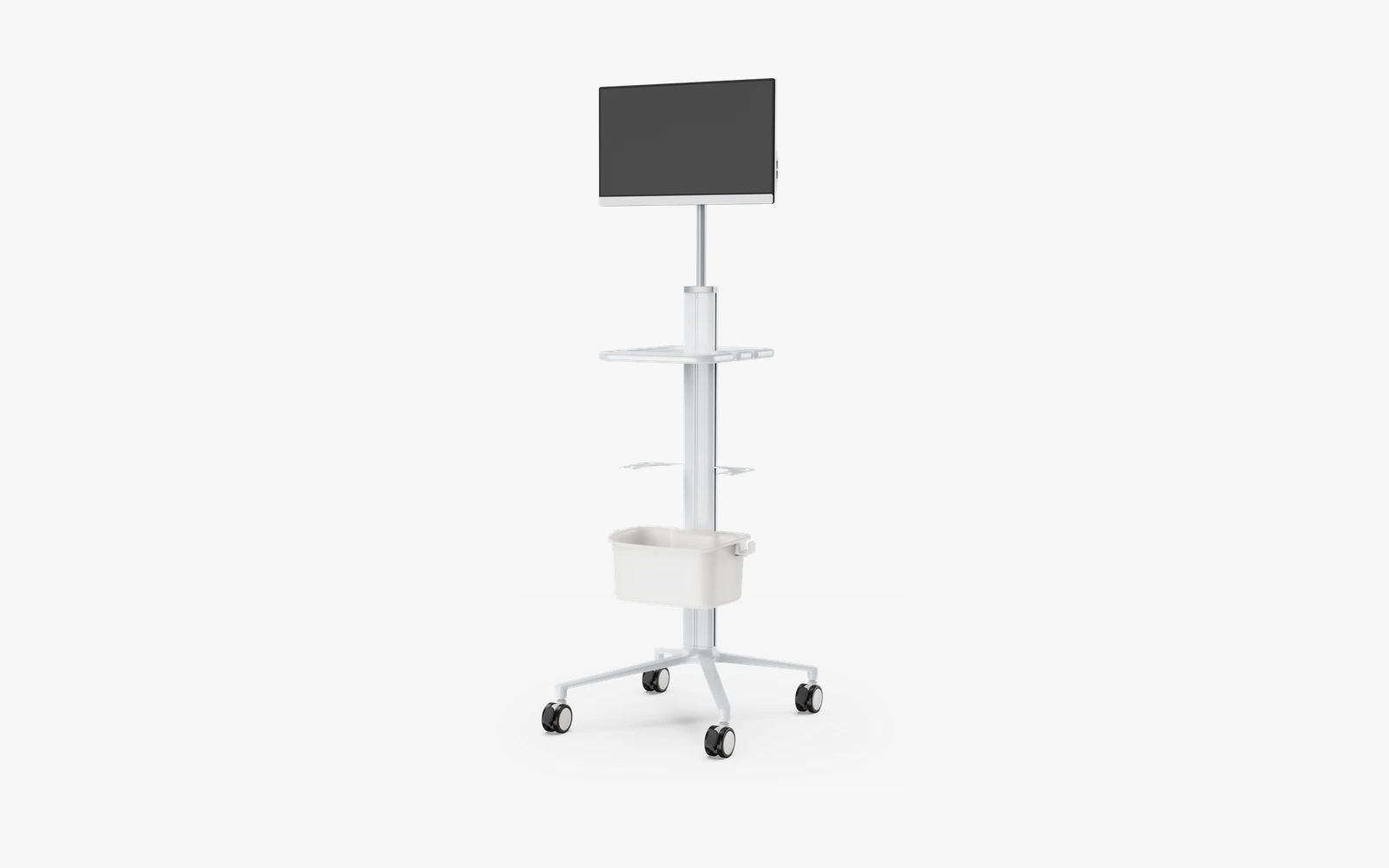 Lumivet workstation on a light gray background with balanced clear space